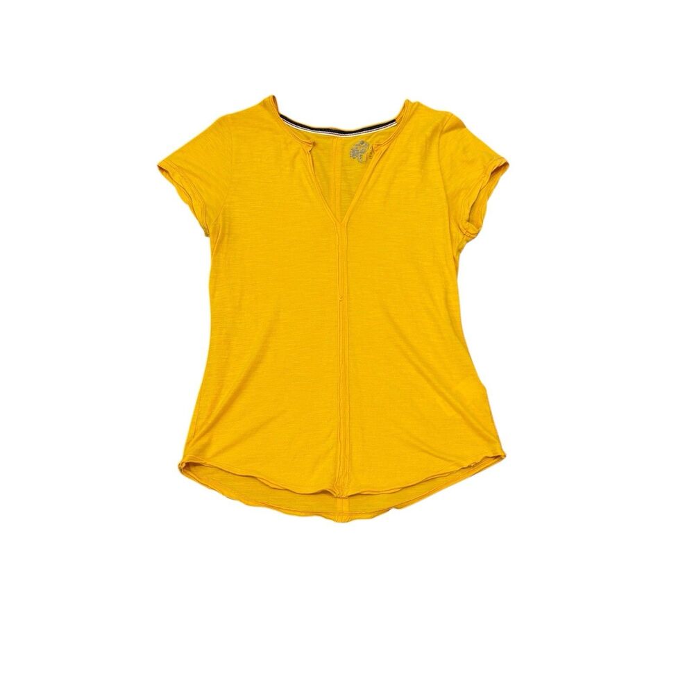 Pilcro Anthropologie Yellow Tee Size XS